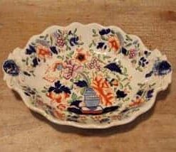 wit met bloemendecor