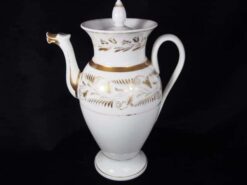 wit met goud decor