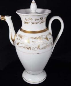 wit met goud decor