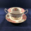 Royal Albert Lady Carlyle soepkom met schotel