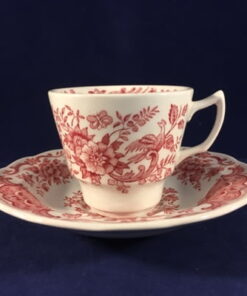 Ridgway Windsor rood espressokop en schotel