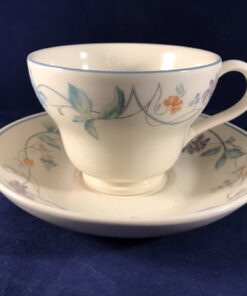Wedgwood Cornflower koffiekop en schotel