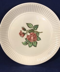 Wedgwood Moss Rose gebak/fruitbordje met opstaand randje 15 cm