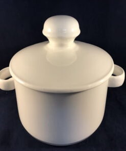 Wedgwood Midwinter plain white dekschaal