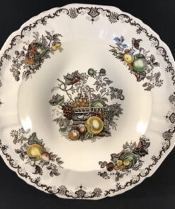 Masons fruitbasket bruin diep bord