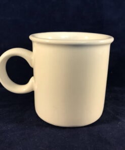 Wedgwood midwinter plain white espressomokje