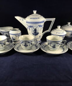 Koffiesetje met molens, Schoonhoven