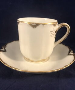 Limoges espressokop en schotel