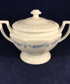 Rosenthal Blue garland suikerpot met deksel