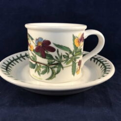 Portmeirion Botanic Garden espressokop en schotel Ø kop 6,7 cm hoog 5,5 cm