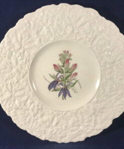 Royal Cauldon 'Woodstock' set van 8 dessertborden, alles verschillend van motief