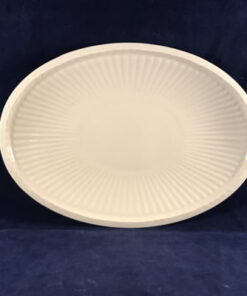 Wedgwood Edme zuurschaaltje / onderblad sauskom 22,5 x 16 cm