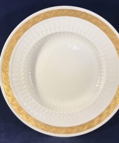 Royal Copenhagen 'Gold Fan' set borden