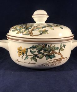 Villeroy en Boch Botanica kleine dekschaal Ø 15 cm hoog 12 cm. 'Alysum montanum'