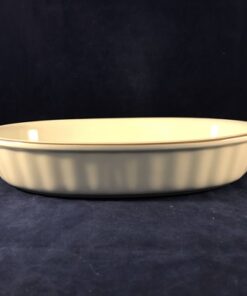 Villeroy en Boch - Botanica ovale quichevorm/ovenschaal 26x16,5 cm  Aquilegia vulgaris