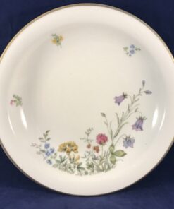 Krautheim,Selb Bavaria Wiesengrund diep bord scene D Ø 22,7 cm