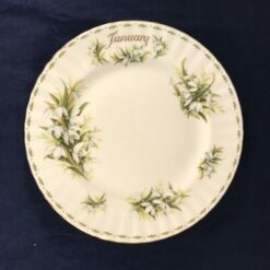 Royal Albert Flower of the month series 'January' ontbijtbord Ø 20,5 cm  