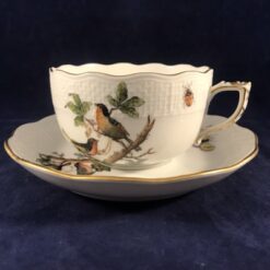 Herend Rothschild theekop 724, hoog 5,3 cm Ø kop 8,7 cm