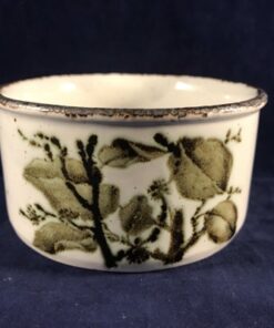 Wedgwood Midwinter Stonehenge 'Greenleaves' compoteschaaltje Ø 10 cm, hoog 5 cm