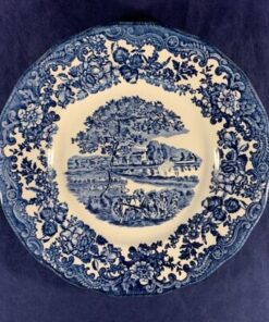 Royal Worcester 'Avon scenes palissy'fruitbordje 17,5 cm