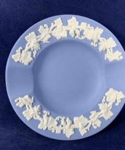 Wedgwood Jasperware lichtblauwe asbak, Ø 9,3 cm