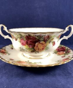 Royal Albert 'Old Country Roses' soepkom met schotel Ø kom 11,5 cm