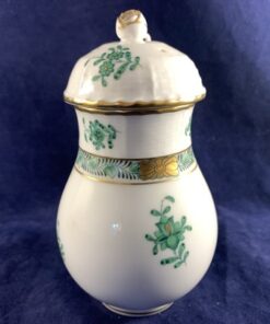 Herend Apponyi groen suikerstrooier hoog 12,5 cm nr 259