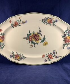 Villeroy & Boch Alt Strassburg ovale serveerschaal 25,8 x 40 cm (chipje aan de starand)