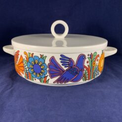 Villeroy en Boch Acapulco ovenvaste dekschaal Ø 20,5 cm, hoog 12 cm (kleine schade) - Afbeelding 3