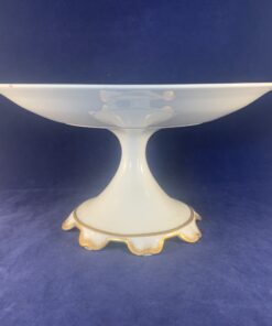 Limoges Haviland tazza/ schaal op voet Ø 22,8 cm hoog 12 cm