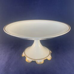 Limoges Haviland tazza/ schaal op voet Ø 22,8 cm hoog 12 cm - Afbeelding 2