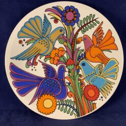 Villeroy en Boch Acapulco fruit/gebaksbord Ø 20,3 cm met dessin over het hele bord