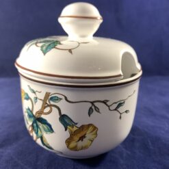 Villeroy en Boch - Botanica suikerpotje met lepeluitsparing in het deksel