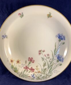 Krautheim,Selb Bavaria Wiesengrund diep bord scene F Ø 22,7 cm
