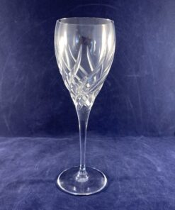 Wedgwood 'Toscane' kristallen port/sherryglas hoog 18 cm Ø 5,7 cm, door Albert Heijn uitgebracht