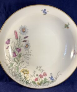 Krautheim,Selb Bavaria Wiesengrund diep bord scene A Ø 22,7 cm