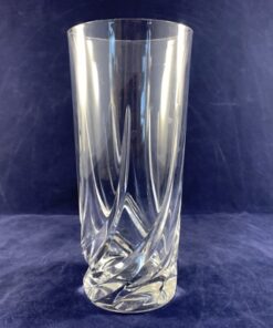 Wedgwood 'Toscane' kristallen longdrinkglazen hoog 14,2 cm Ø 6,5 cm, door Albert Heijn uitgebracht