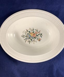 Wedgwood Conway ovale groenteschaal 26,5 x 21 cm, 6 cm diep