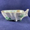 Herend Apponyi groen schaaltje in bladvorm 8 x 10 cm, hoog 4 cm nr 680