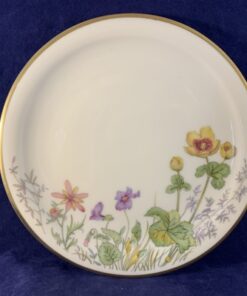 Krautheim,Selb Bavaria Wiesengrund gebaksbord scene J Ø 15,4 cm