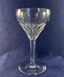 Geslepen kristallen aperitiefglaasje/bitterglaasje hoog 11 cm