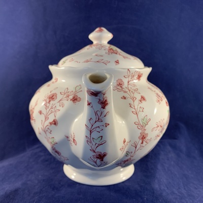 Johnson Brothers Rose Chintz theepot hoog 16,5 cm - Afbeelding 4