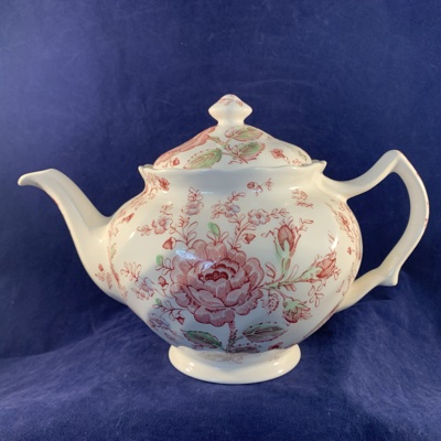 Johnson Brothers Rose Chintz theepot hoog 16,5 cm