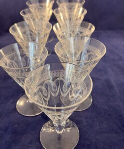 biedermeier wijnglas