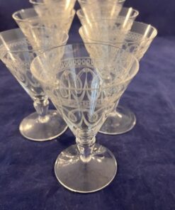 biedermeier wijnglas
