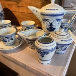 delfts blauw koffiesetje