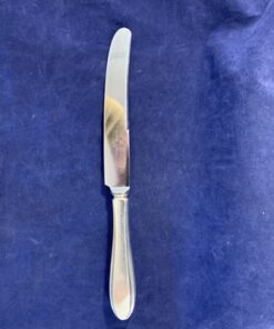Puntfilet verzilverd ontbijtmes 21 cm