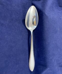 Puntfilet verzilverde ontbijtlepel 17,5 cm