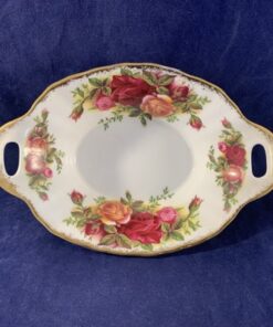 Royal Albert 'Old Country Roses' bonbonschaaltje 9,7 x 15 cm, hoog 3,5 cm
