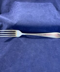 Puntfilet verzilverde dinervork 20,8 cm